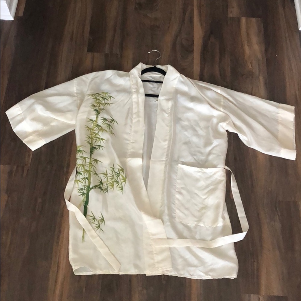 Silk Robe - handpainted